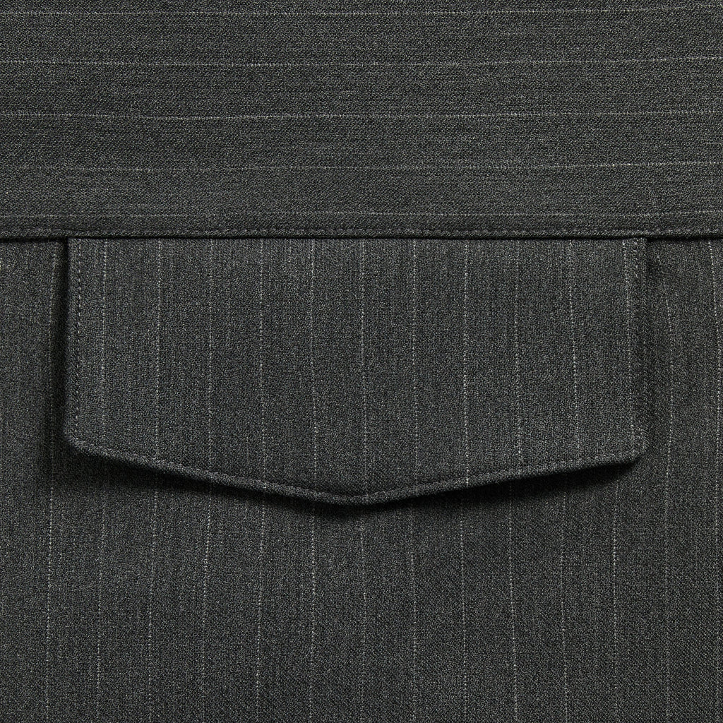 Kith Double Weave Montague Shirt - Dark Heather Grey