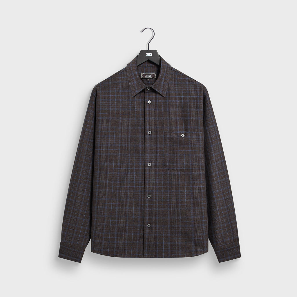 Kith Flannel Tomas Shirt - Nocturnal