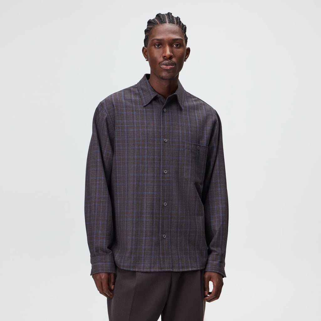 Kith Flannel Tomas Shirt - Nocturnal