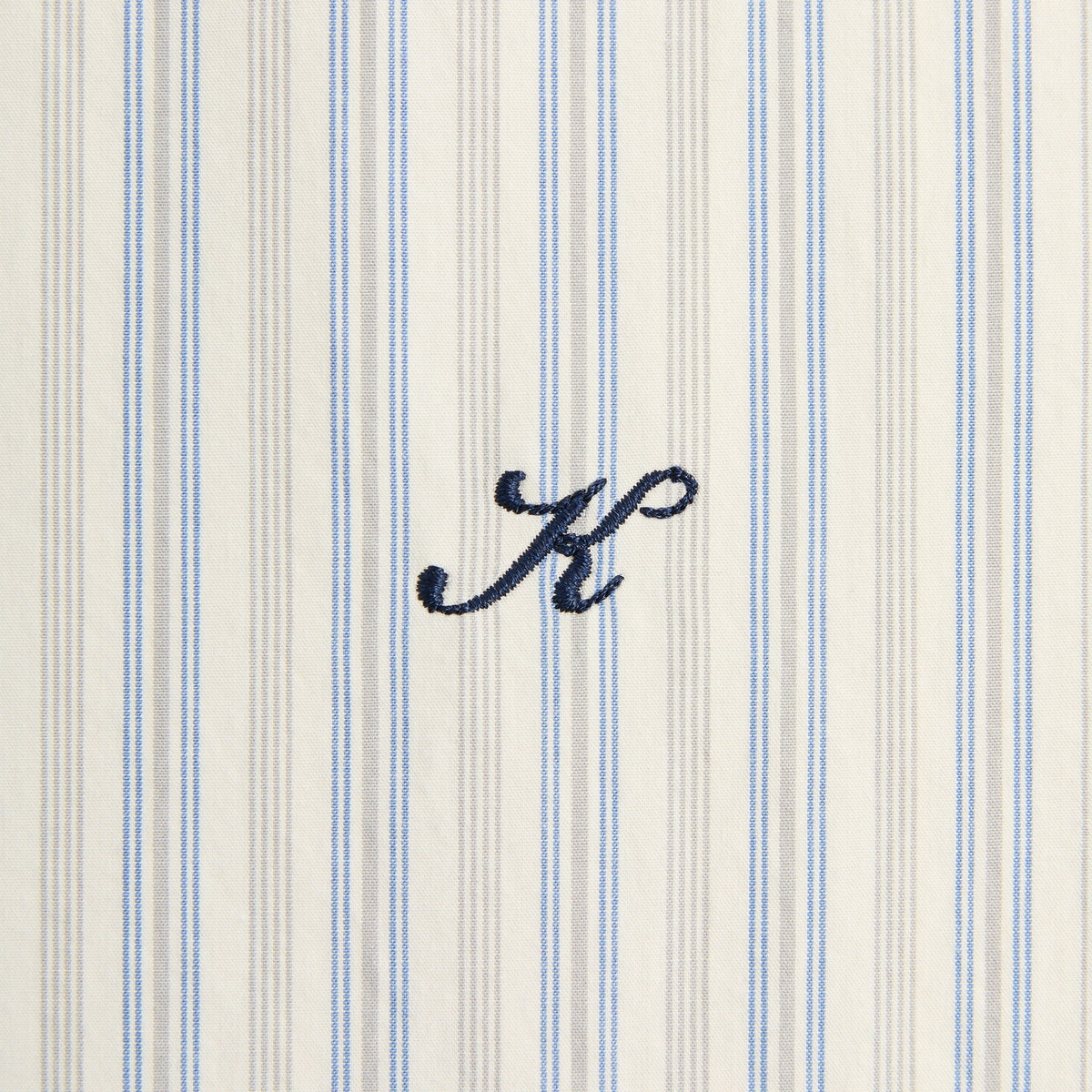 Kith Striped Poplin Georgie Shirt - Sandrift