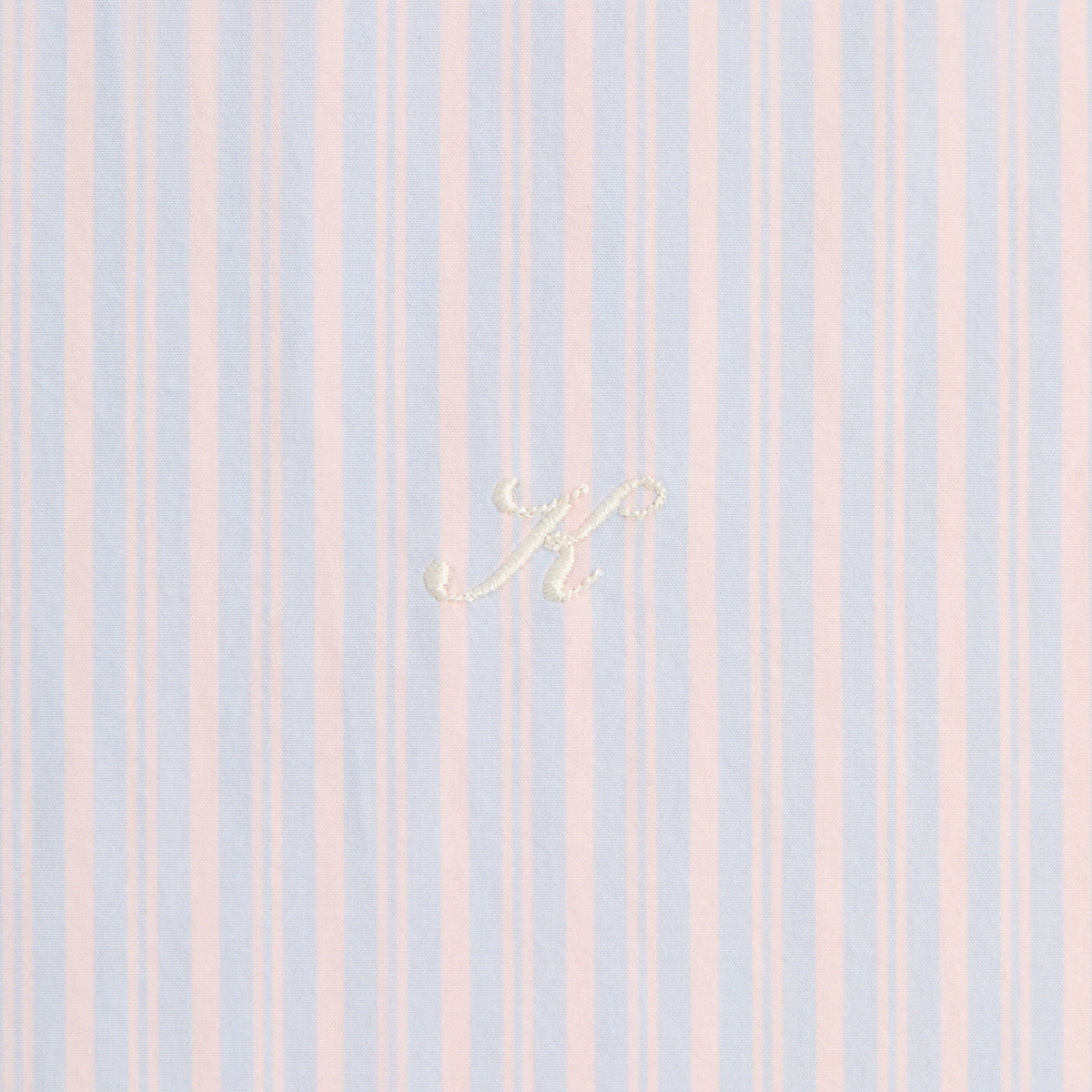 Kith Striped Poplin Georgie Shirt - Hydrangea