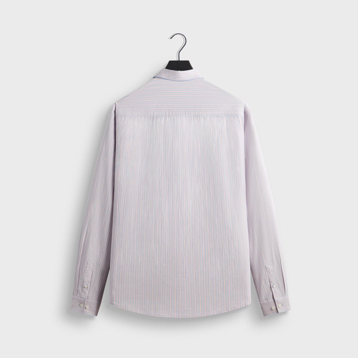 Kith Striped Poplin Georgie Shirt - Hydrangea