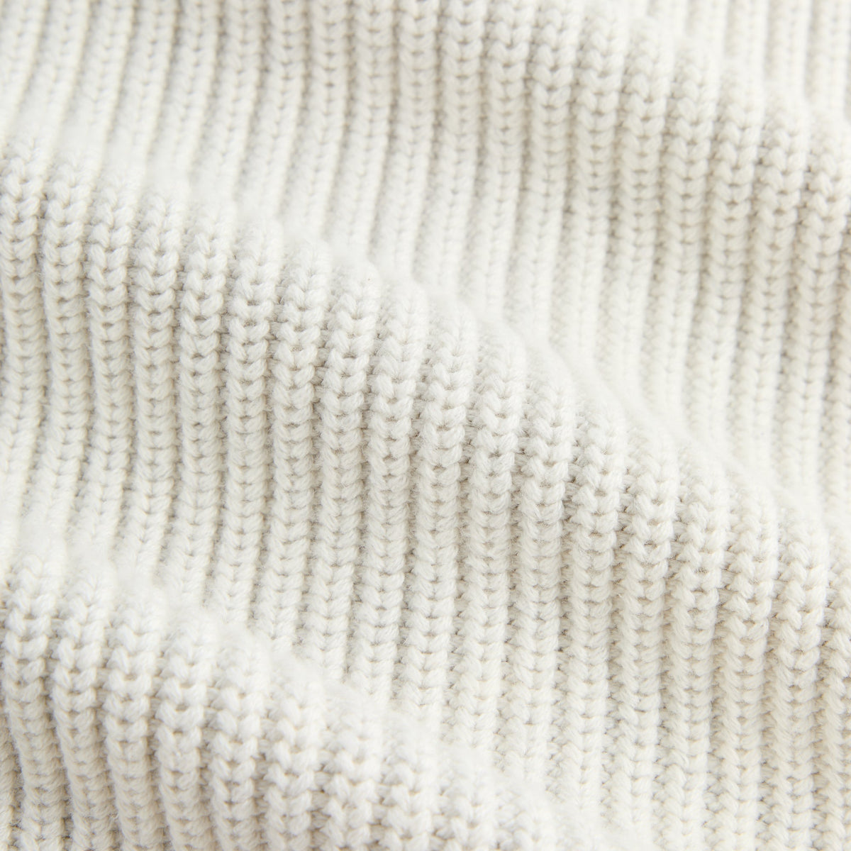Kith Full Zip Knit Miles Hoodie - Light Heather Grey