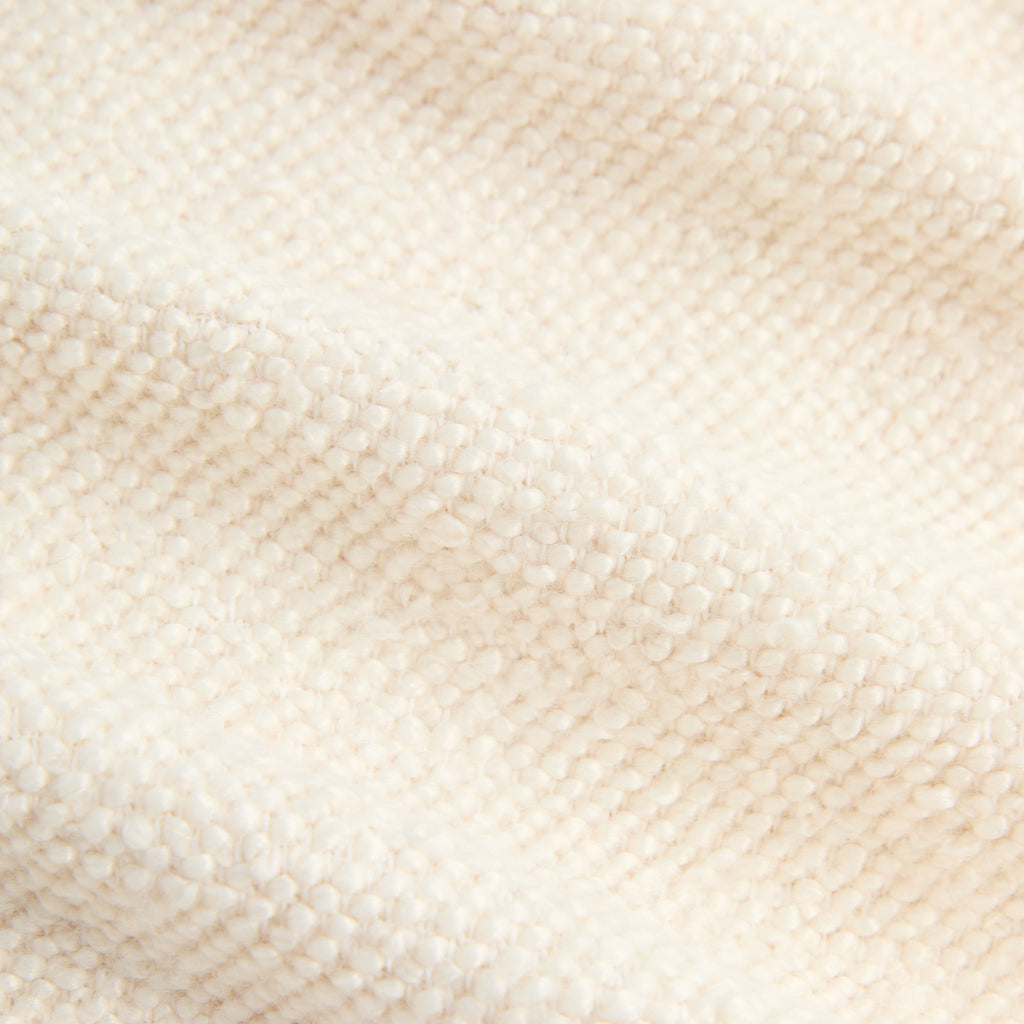 Kith Boucle Boxy Collared Overshirt - Sandrift