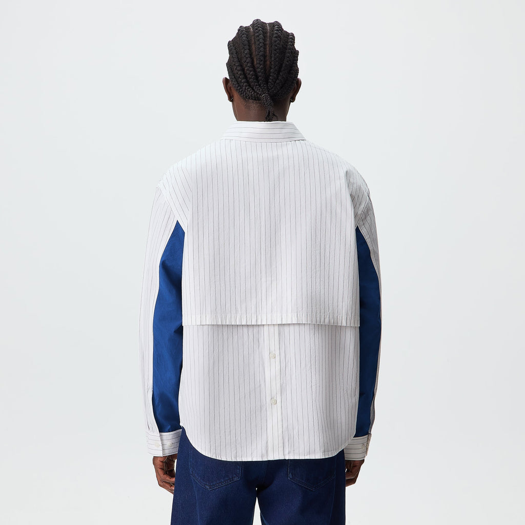 Kith Pinstripe Cotton Tamlin Buttondown Shirt - White