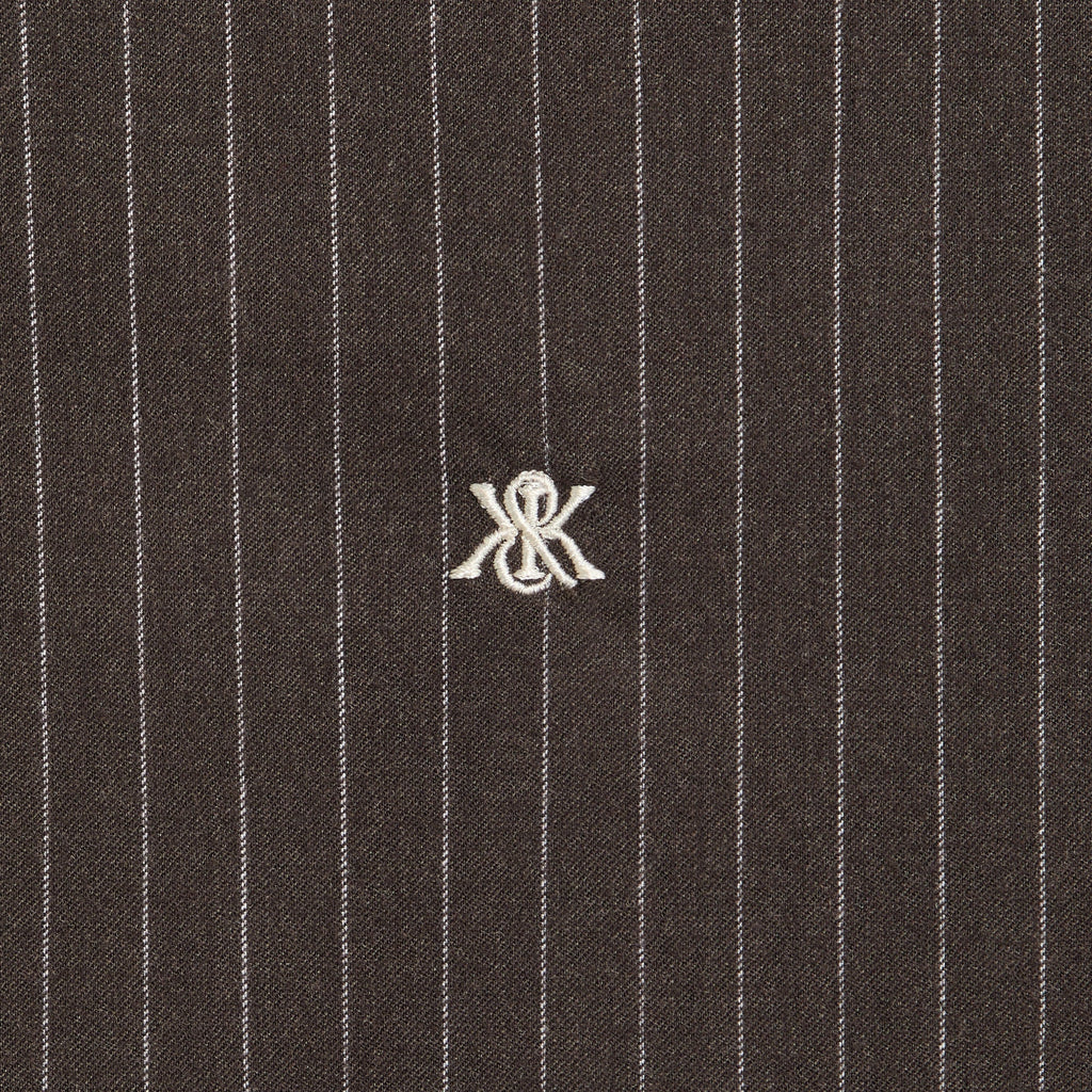 Kith Pinstripe Flannel Tamlin Buttondown Shirt - Clever