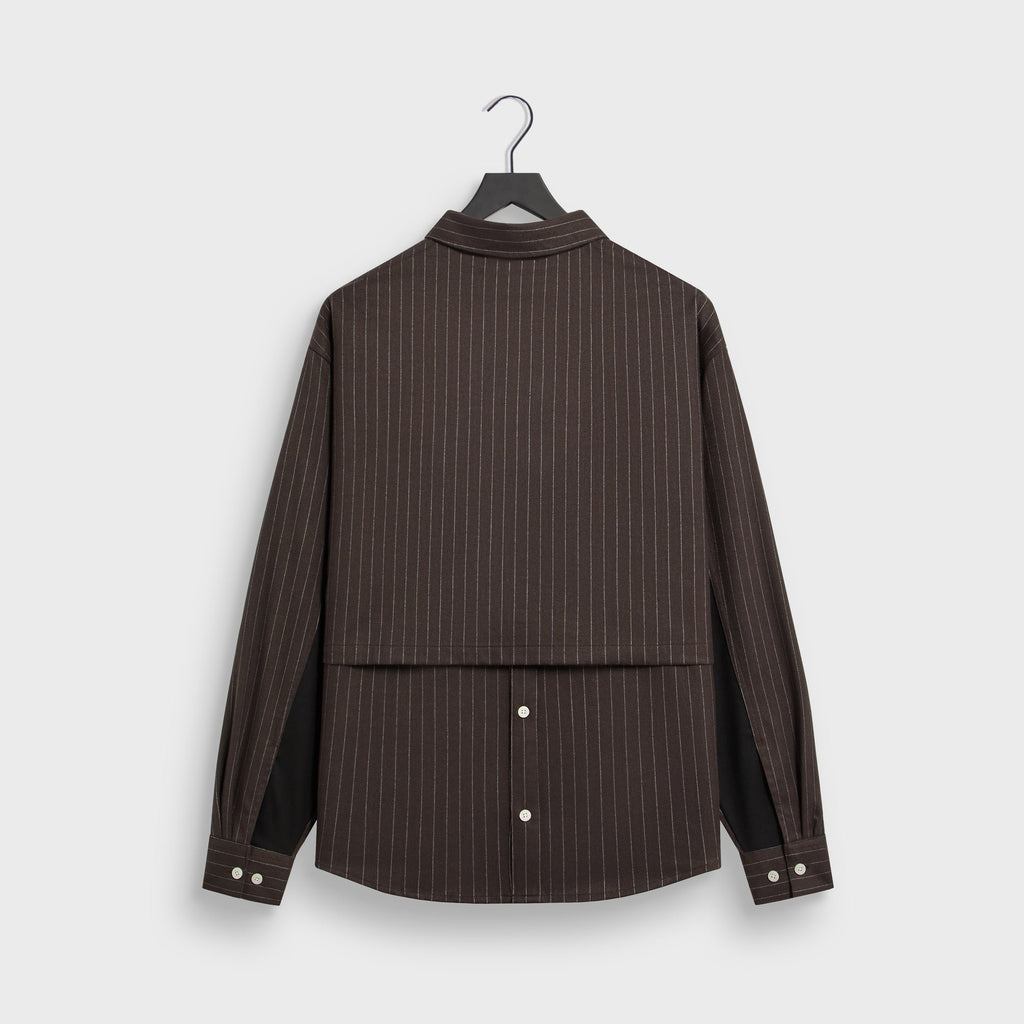 Kith Pinstripe Flannel Tamlin Buttondown Shirt - Clever