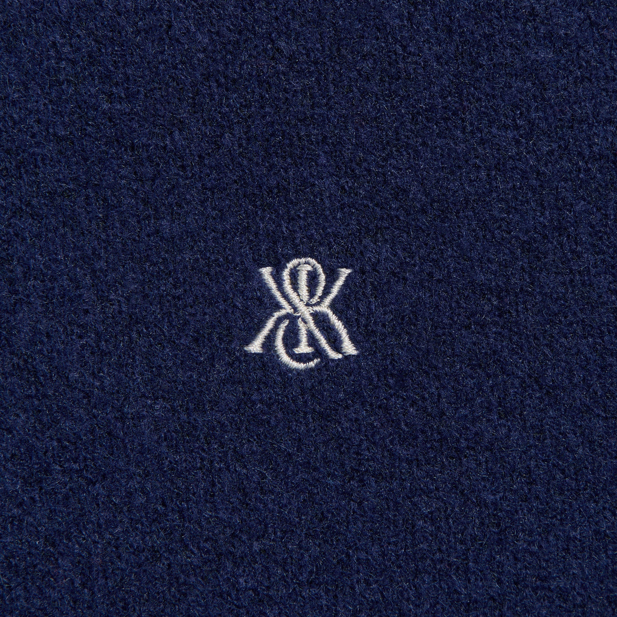 Kith Boucle Heath V-Neck Sweater Vest - Nocturnal