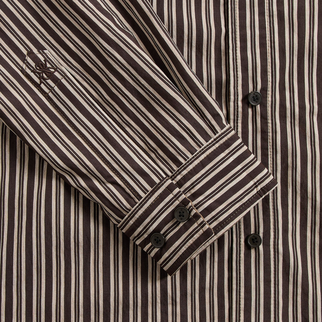 Kith Layered Stripe Georgie Shirt - Gobi