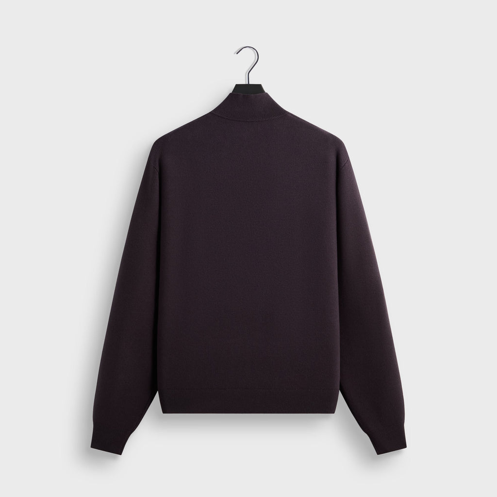 Kith Harmon Quarter Zip Mock Neck - Carbon