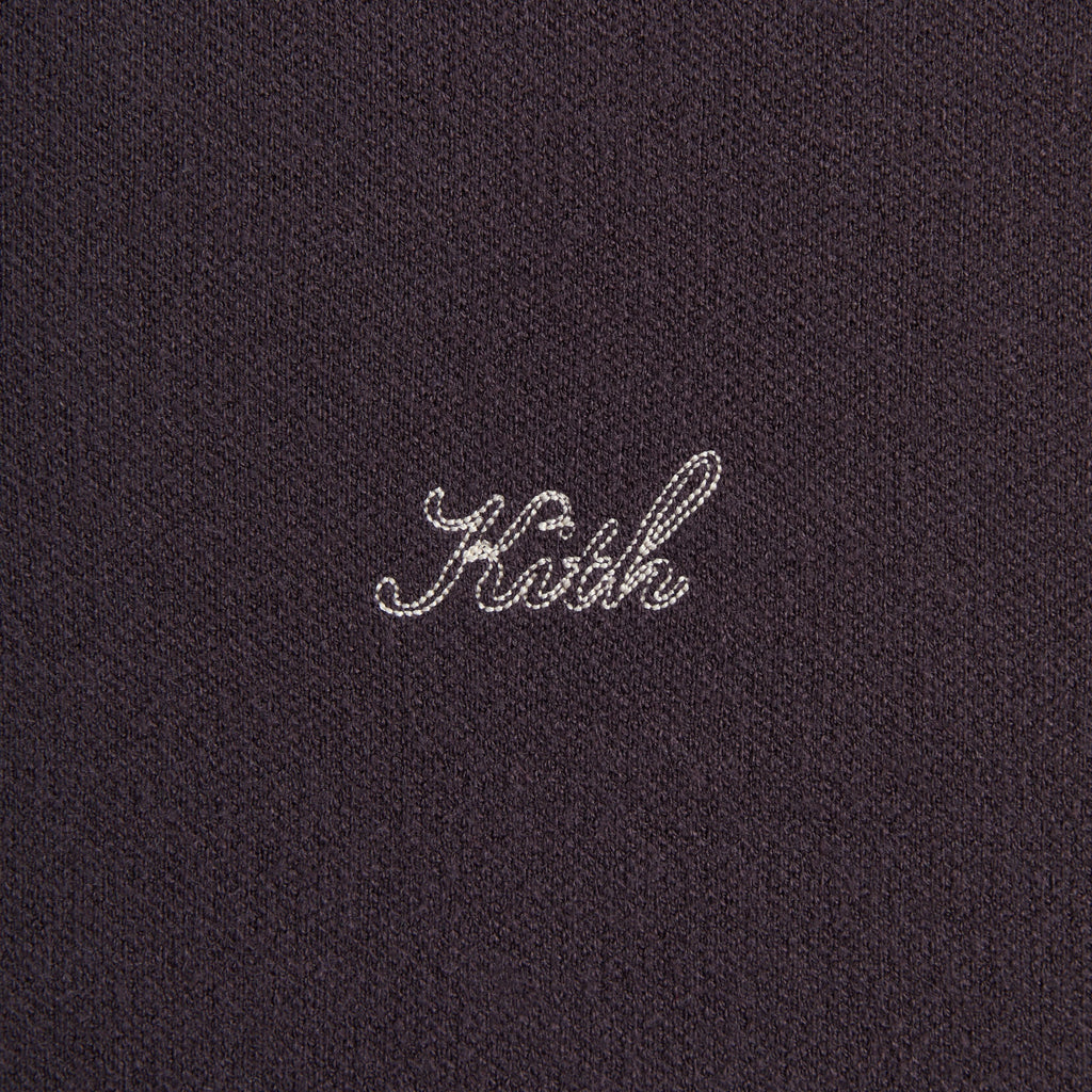 Kith Harmon Quarter Zip Mock Neck - Carbon