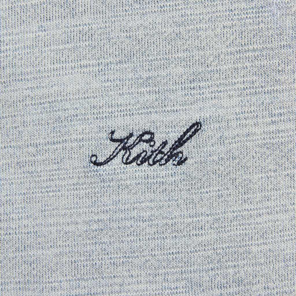 Kith Indigo Fleece Wilder Full Zip Hoodie - Pale Indigo