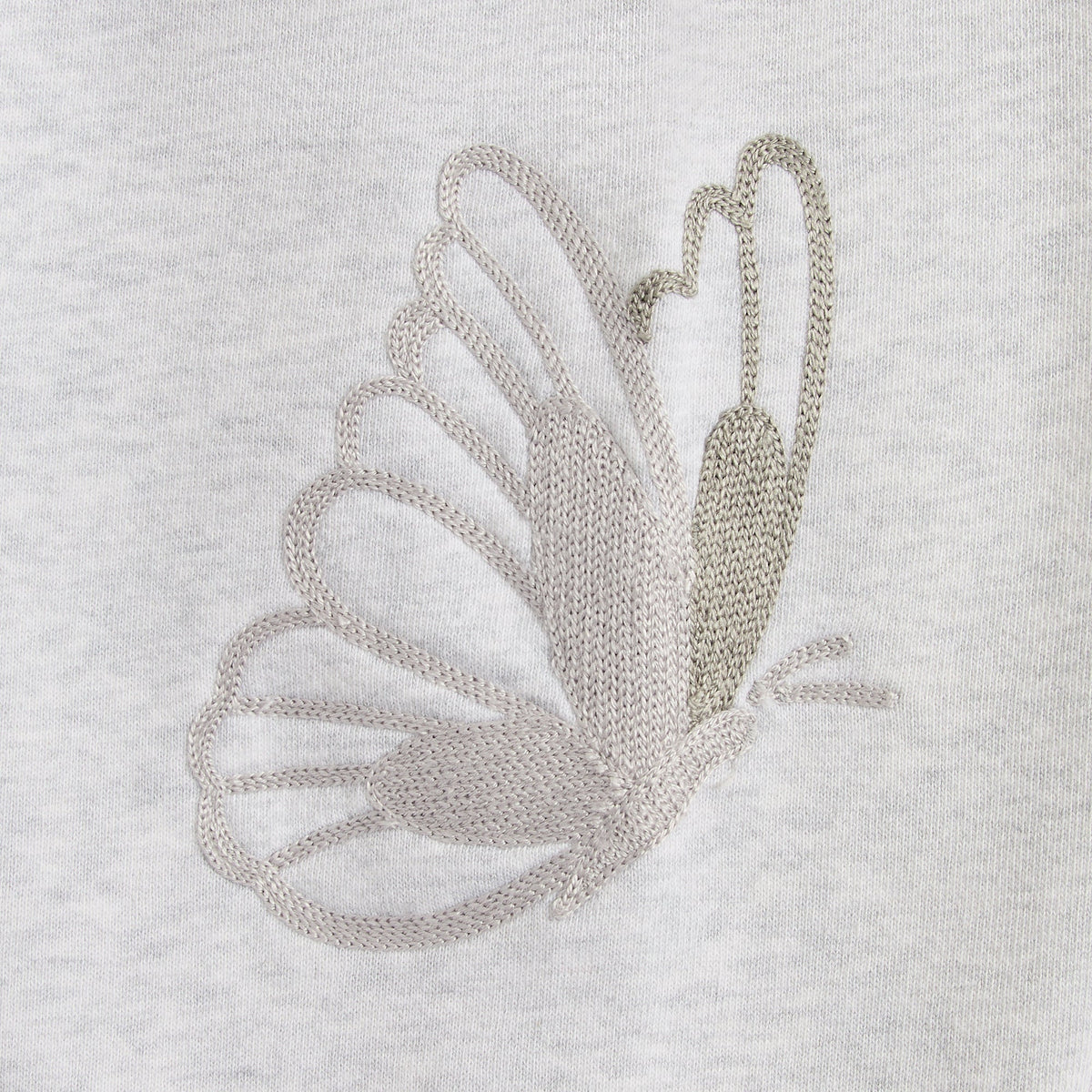 Kith Varsity Lawson Crewneck - Light Heather Grey