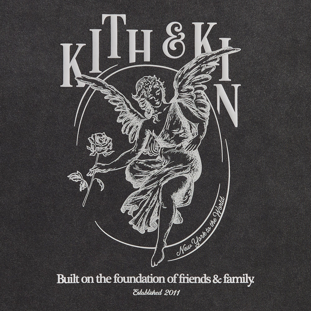 Kith Guardian Alex Boxy Vintage Tee - Black