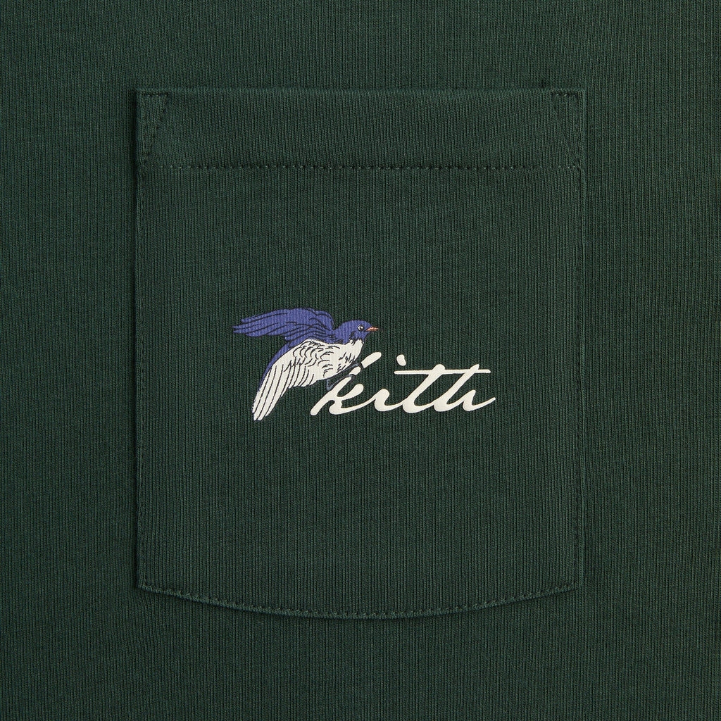 Kith Winter Tailbird Long Sleeve Pocket Tee - Stadium