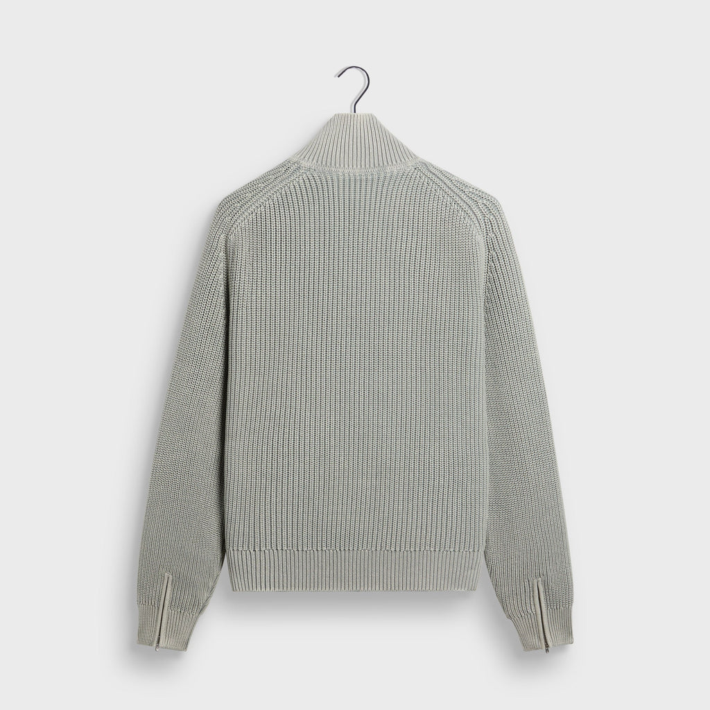 Kith Marlon Full Zip Sweater - Mist