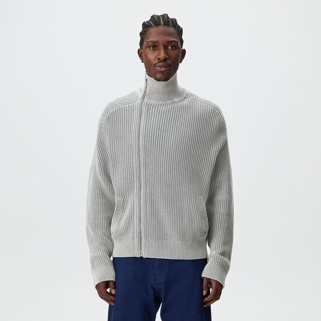 Kith Marlon Full Zip Sweater - Mist