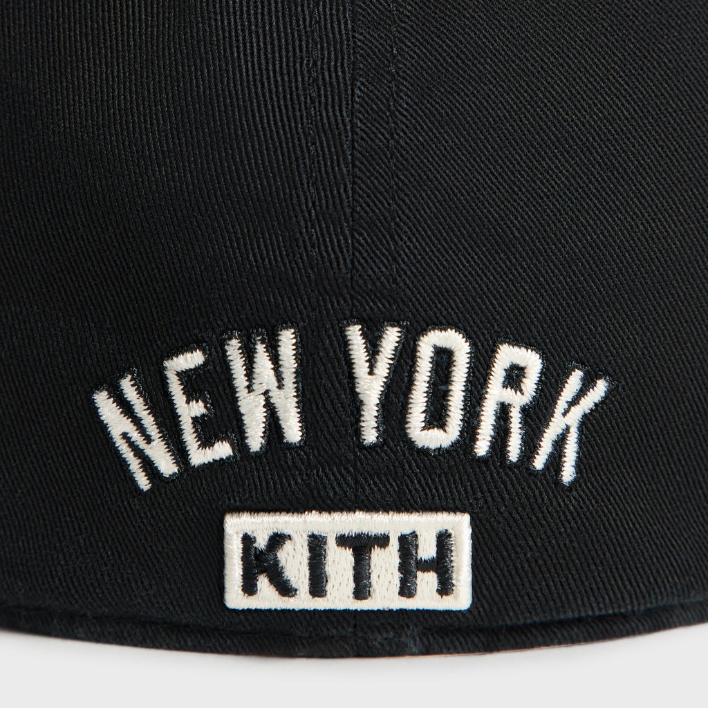 Kith & '47 for the New York Yankees Sun Faded Franchise LS Cap - Black