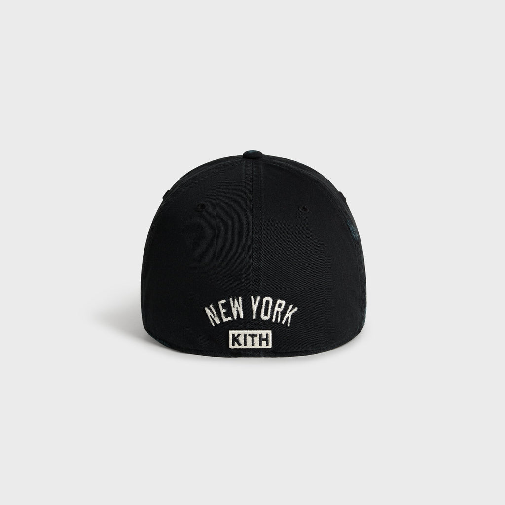 Kith & '47 for the New York Yankees Sun Faded Franchise LS Cap - Black
