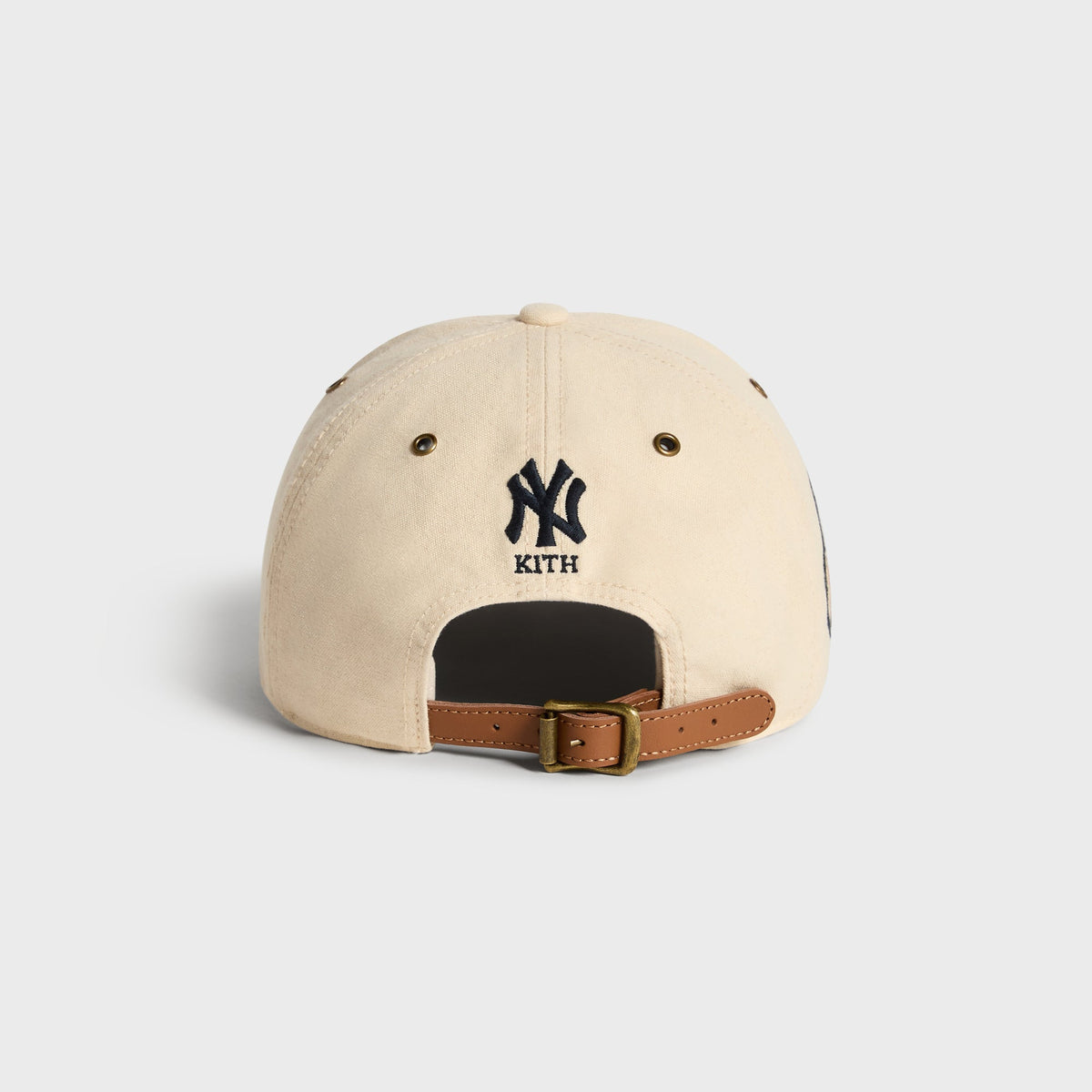 Kith & '47 for the New York Yankees Clean Up Duck Canvas Long Visor Cap - Sandrift