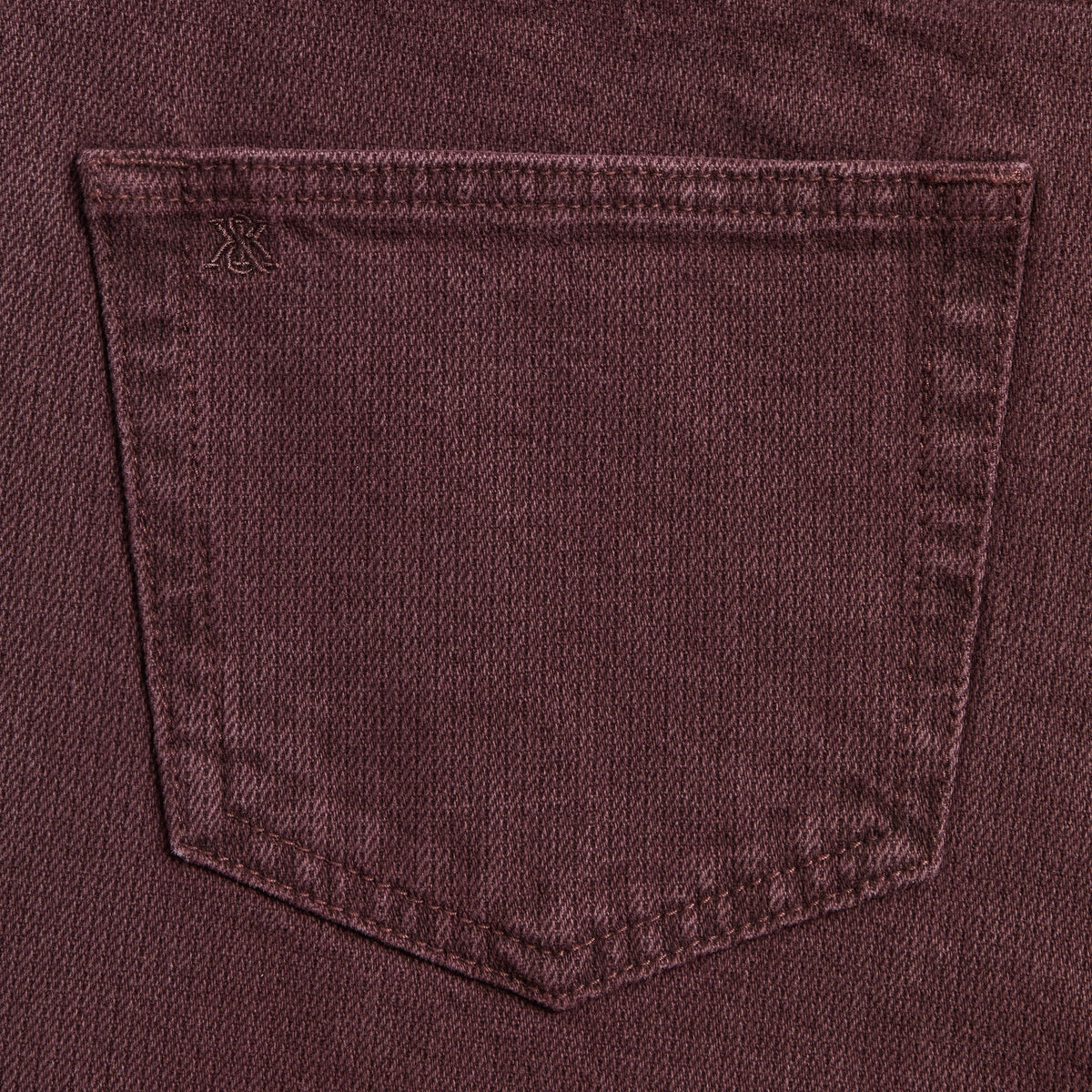 Kith Herringbone Denim Webster Chill - Rich