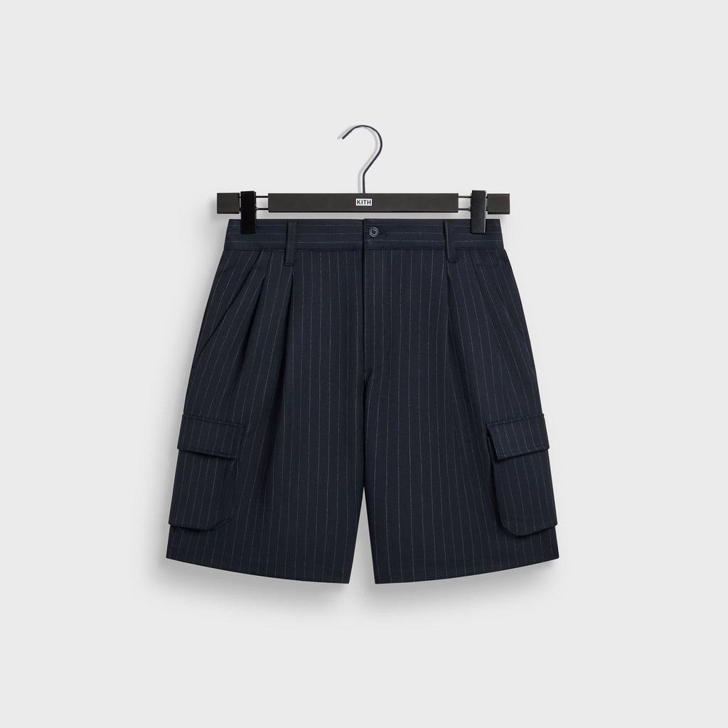 Kith Double Weave Miller Cargo Shorts - Nocturnal