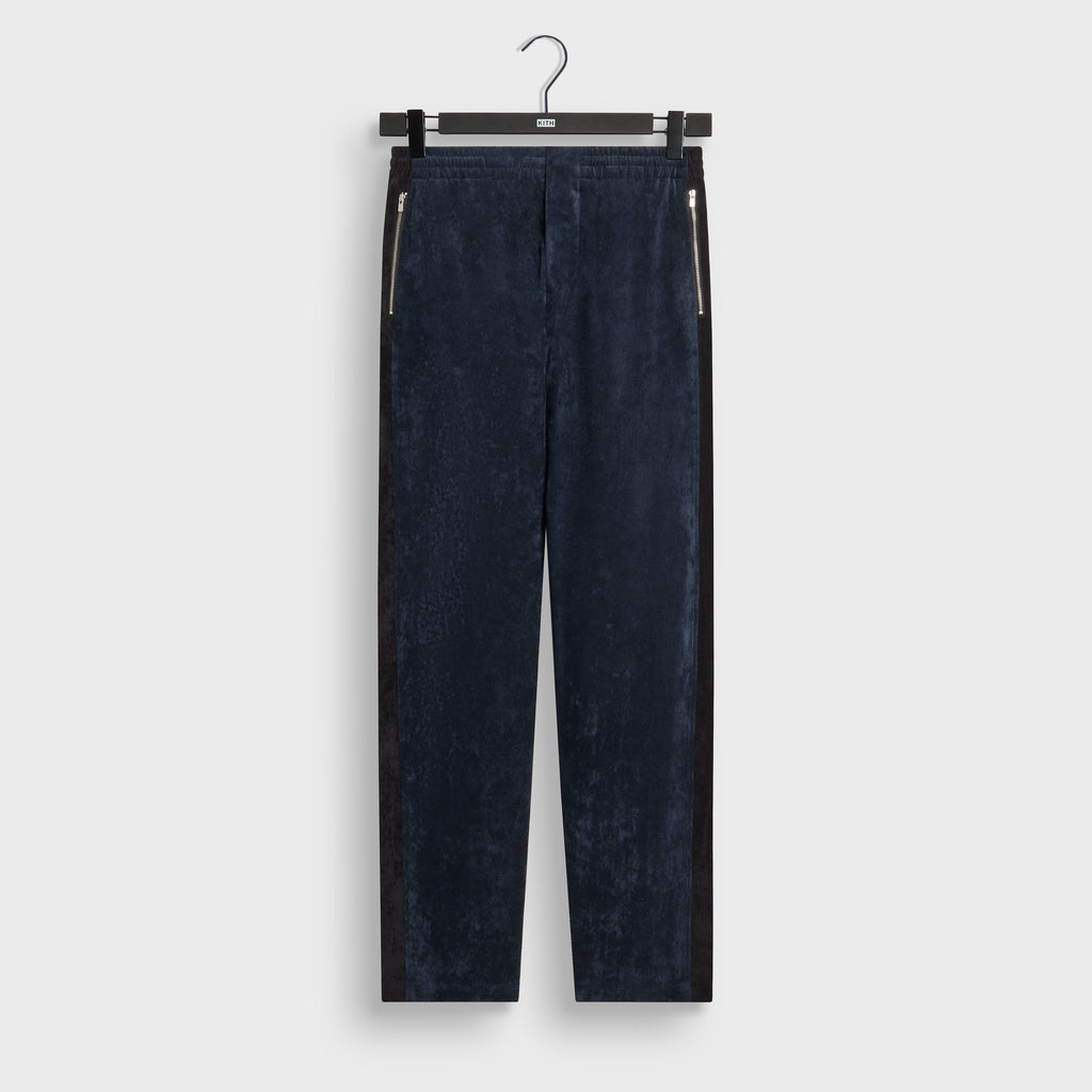 Kith Sueded Velour Landry Pant - Nocturnal
