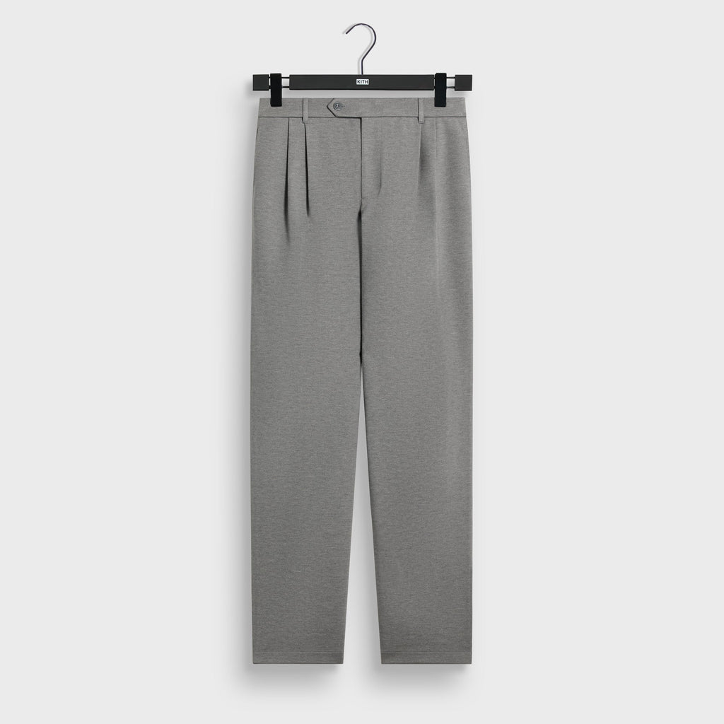 Kith Ponte Tyler Pant - Medium Heather Grey