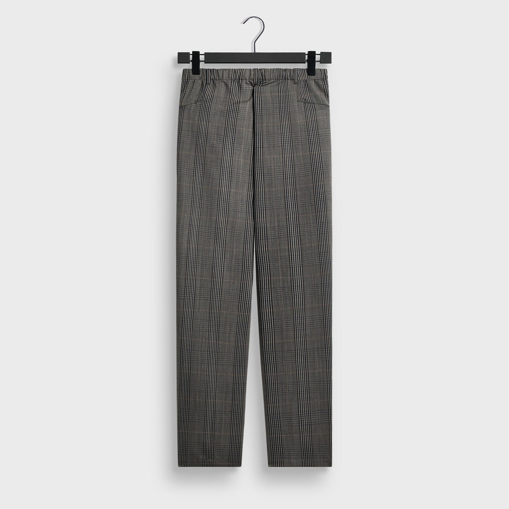 Kith Glen Plaid Idris Pant - Ember