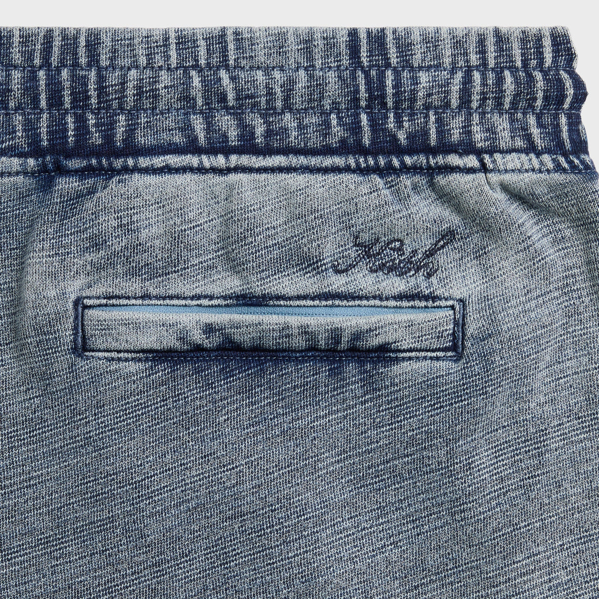 Kith Indigo Fleece Terrance Sweatpant - Light Indigo