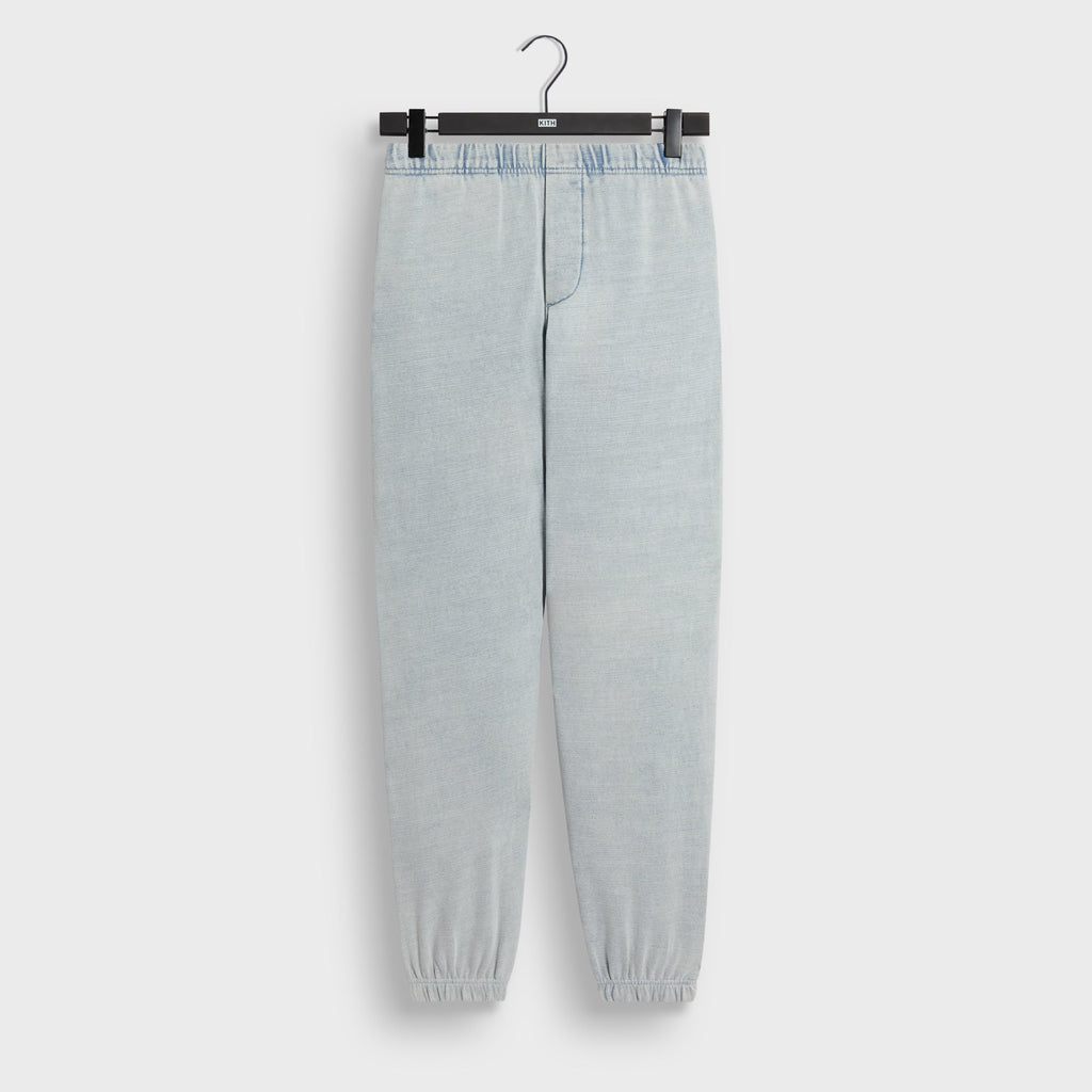Kith Indigo Fleece Nelson Sweatpant - Pale Indigo