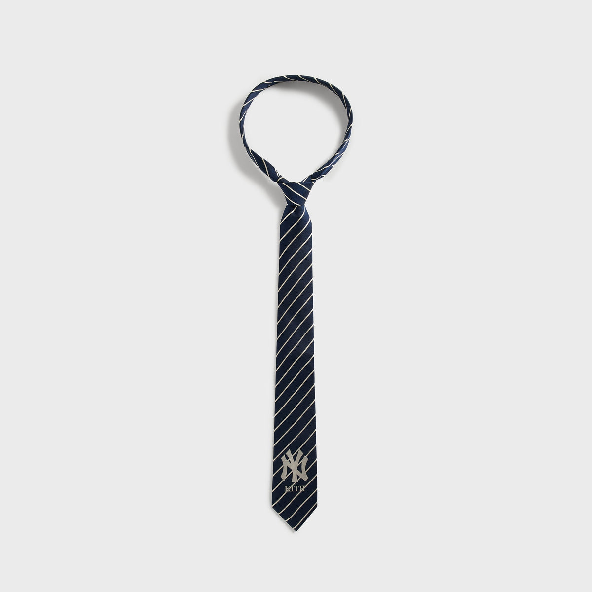 Kith for the New York Yankees Silk Pinstripe Tie - Nocturnal