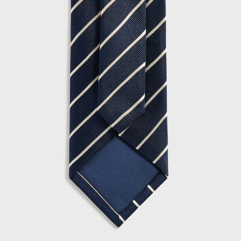 Kith for the New York Yankees Silk Pinstripe Tie - Nocturnal