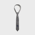 Kith for the New York Yankees Silk Foulard Tie - Skyscraper