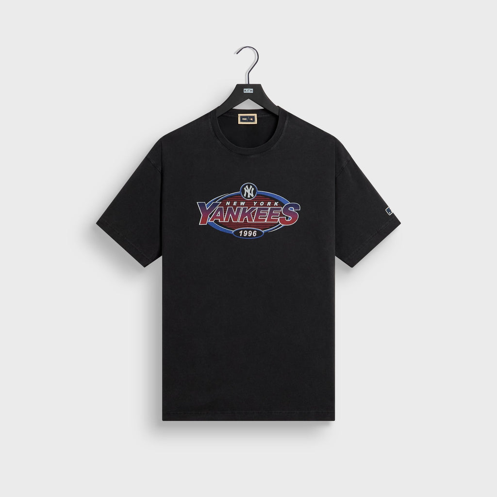 Kith for the New York Yankees Retro Vintage Tee - Black