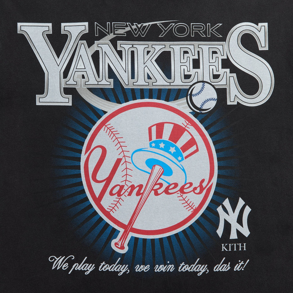 Kith for the New York Yankees Legacy Vintage Tee - Black