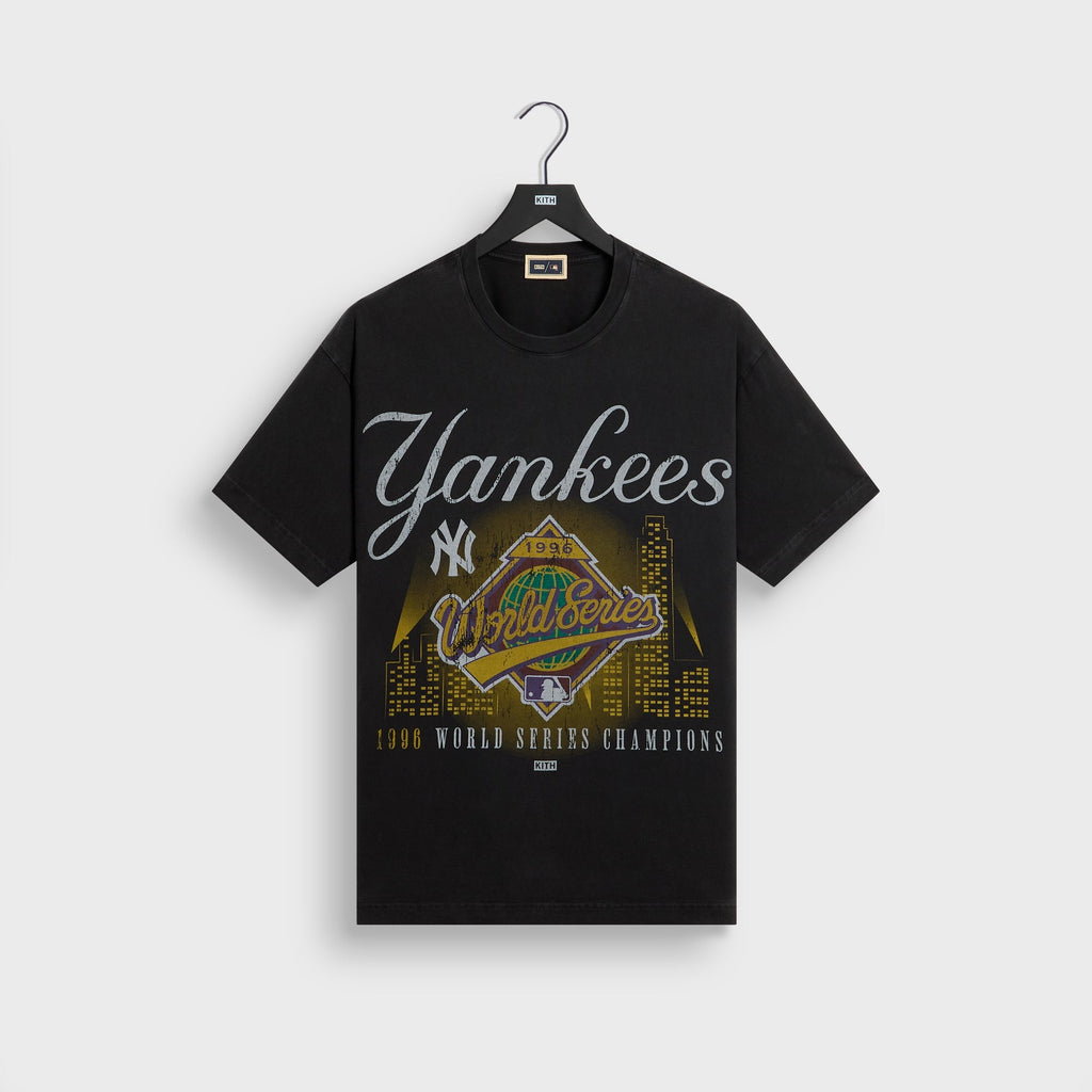 Kith for the New York Yankees World Series Vintage Tee - Black