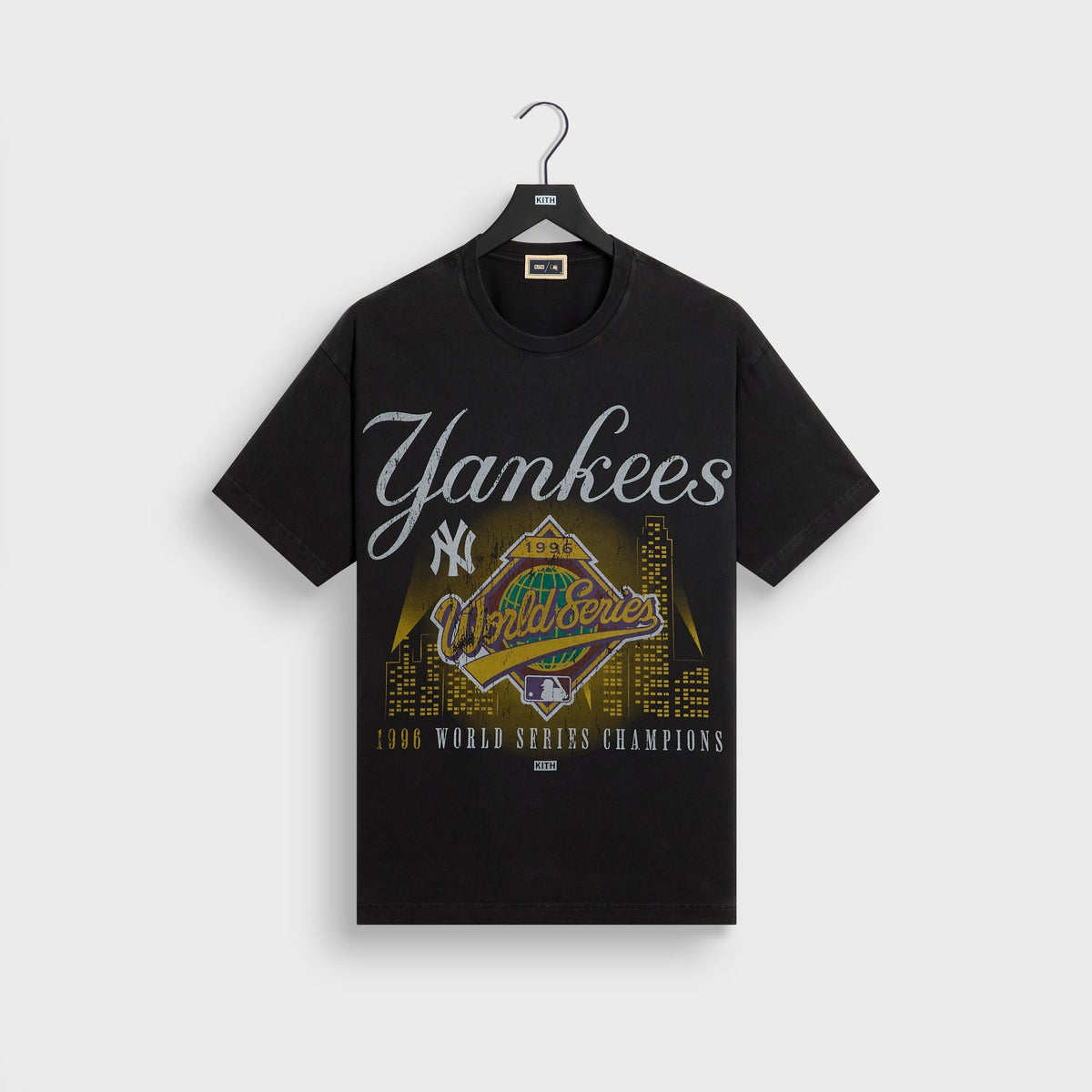 Kith for the New York Yankees World Series Vintage Tee - Black