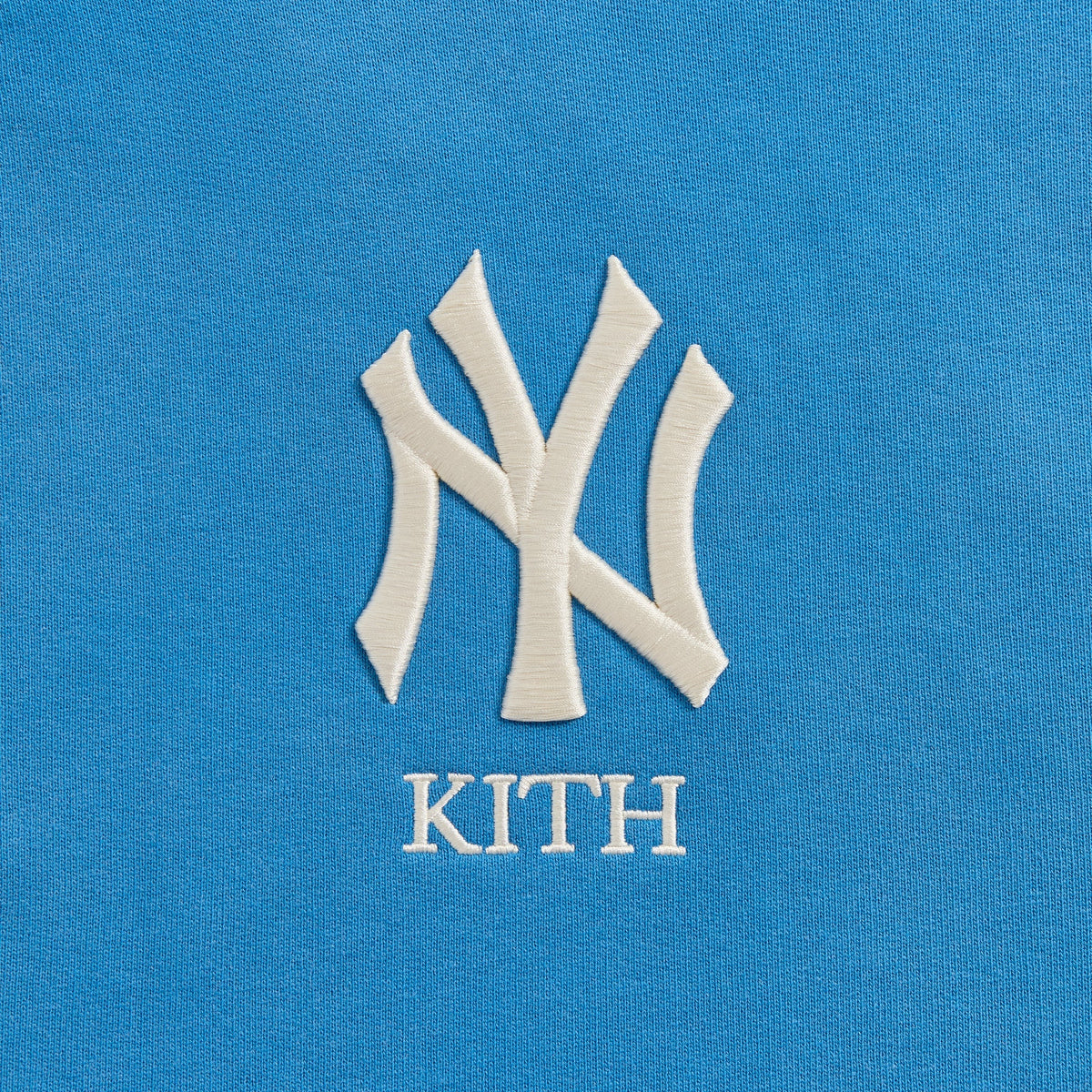Kith for the New York Yankees Vintage Nelson Quarter Zip - Skylight