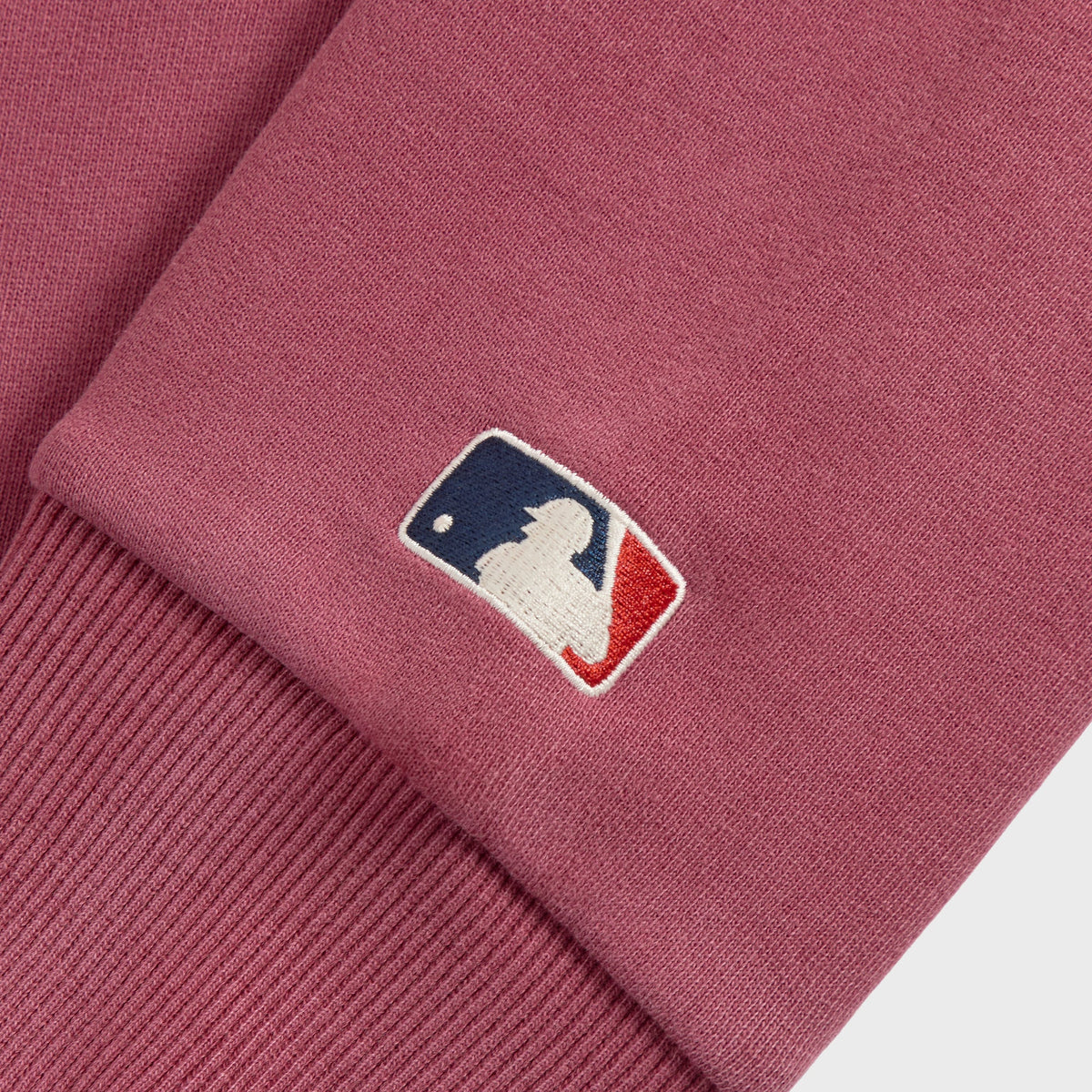Kith for the New York Yankees Vintage Nelson Quarter Zip - Garnet