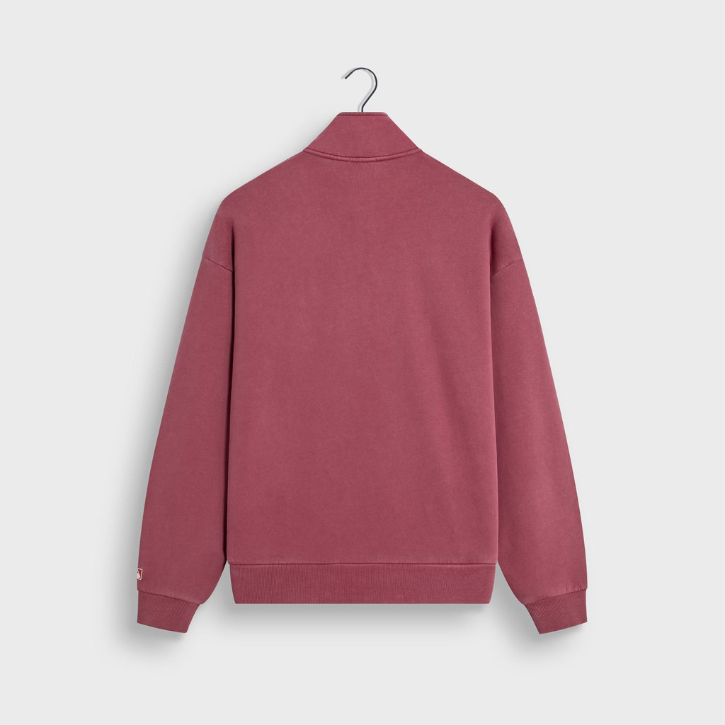 Kith for the New York Yankees Vintage Nelson Quarter Zip - Garnet