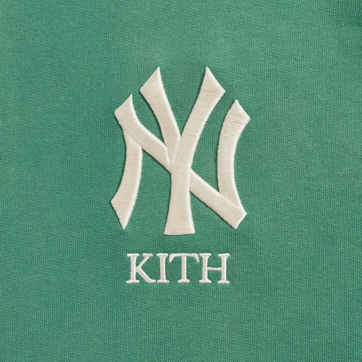 Kith for the New York Yankees Vintage Nelson Hoodie - Kelly