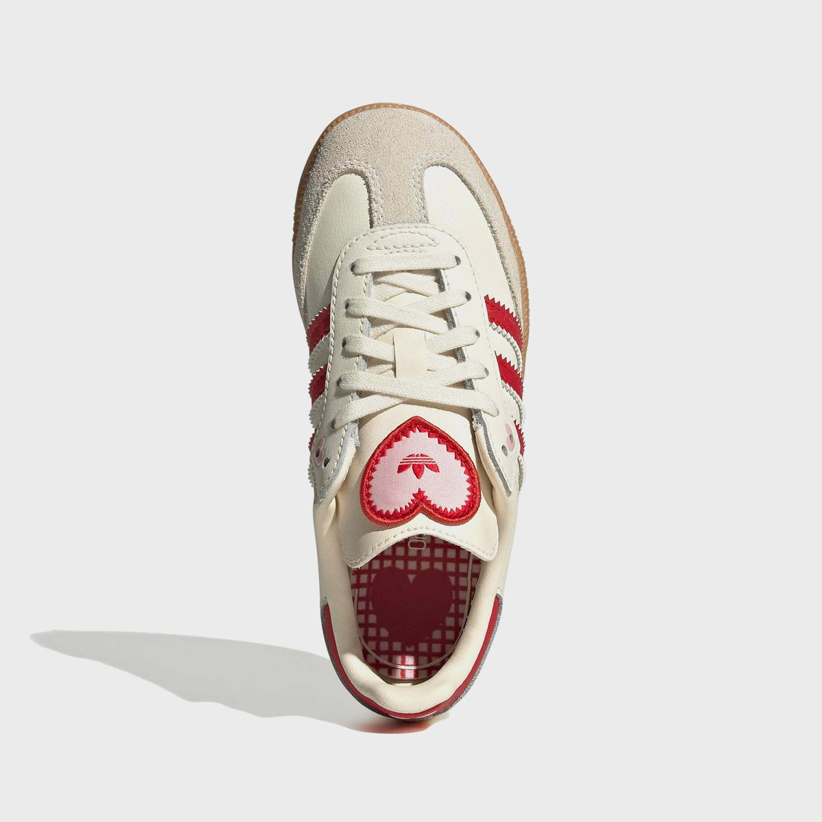 adidas PS Samba OG - Cream White / Better Scarlet / Gum 3