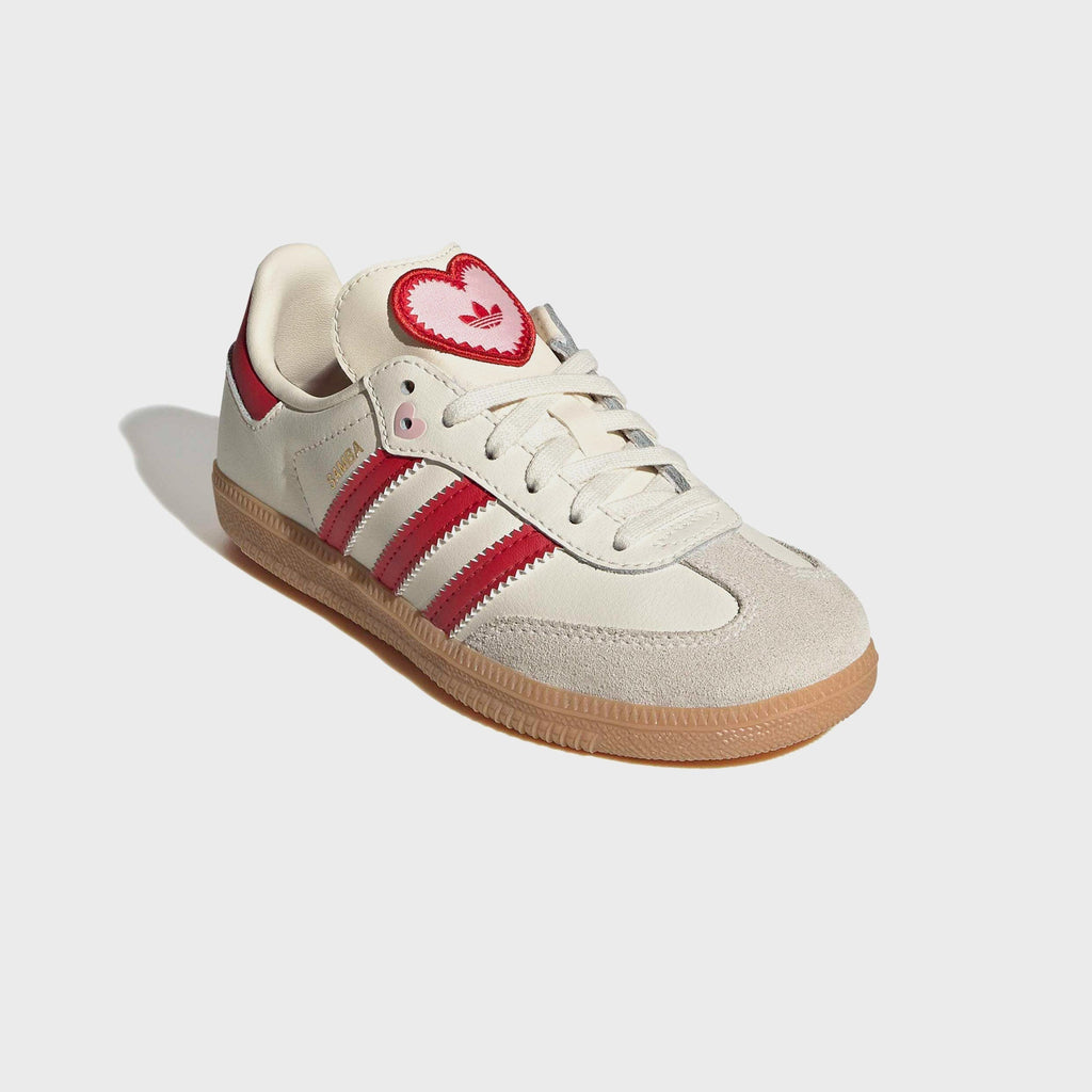 adidas PS Samba OG - Cream White / Better Scarlet / Gum 3