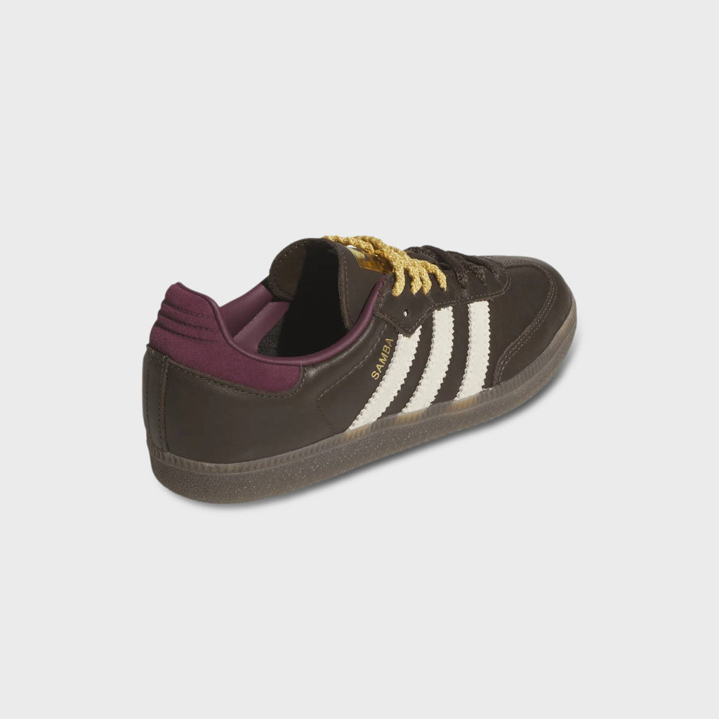 adidas WMNS Samba OG - Brown / Warm Vanilla / Maroon