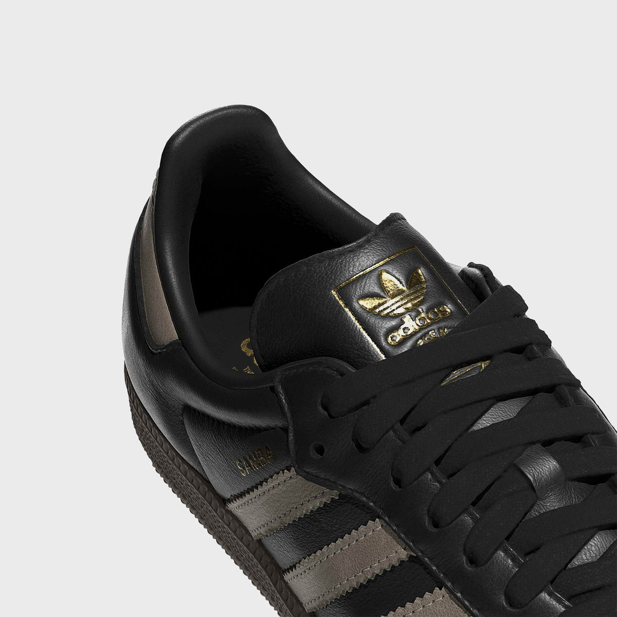 adidas WMNS Samba OG - Core Black / Wonder Beige / Gold Metallic