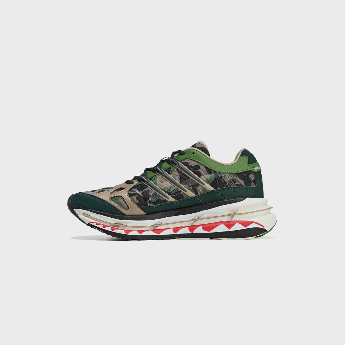 adidas x BAPE Adistar HRMY - Hemp / Iron Metallic / Off White