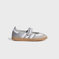 adidas GS Samba Jane - Silver Metallic / Cloud White / Gum