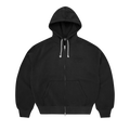ISLAND KNOCKOUT ZIP HOODIE [BLACK]