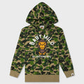 Kids ABC Camo Baby Milo Pullover Hoodie - Green